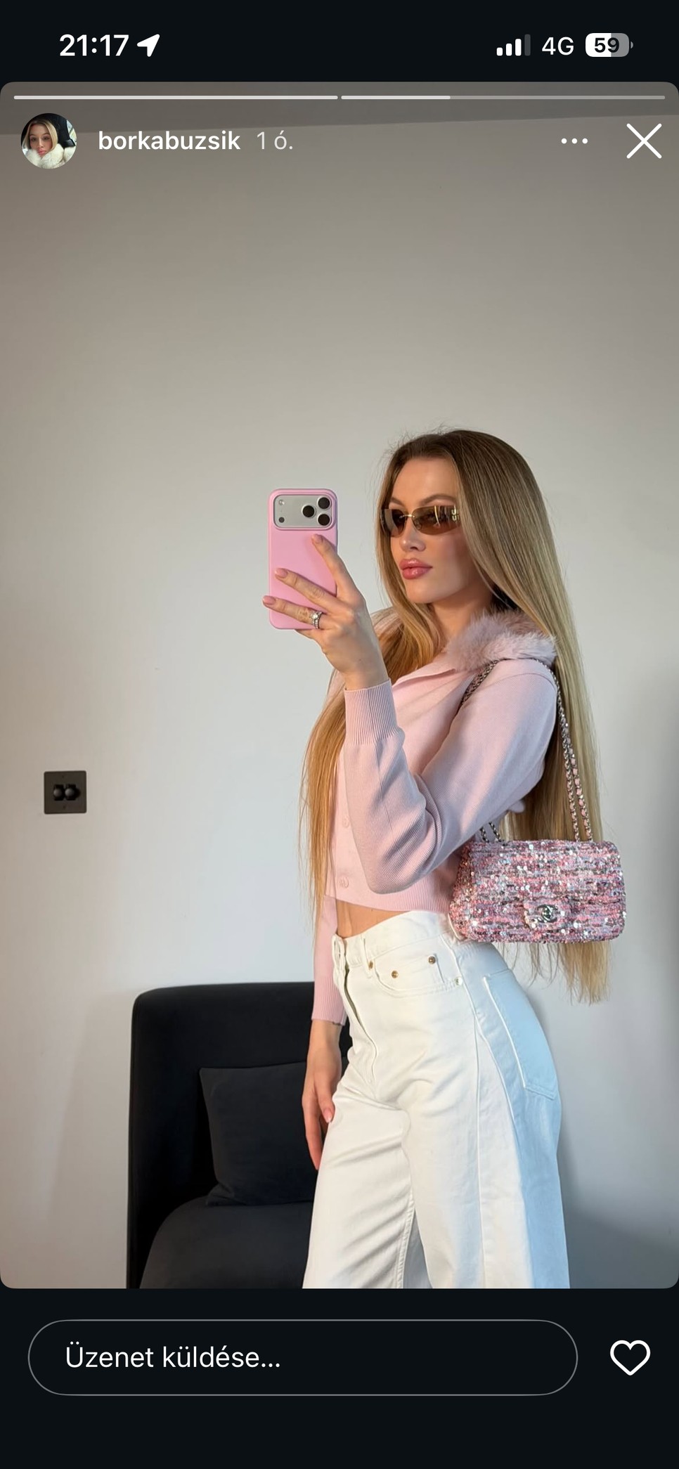 Buzsik Borka imádja a visszafogott árnyalatokat