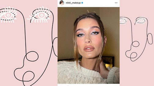 Dobj el mindent, a sztársminkes elárulta Hailey Bieber füstös tusvonalának a trükkjét!