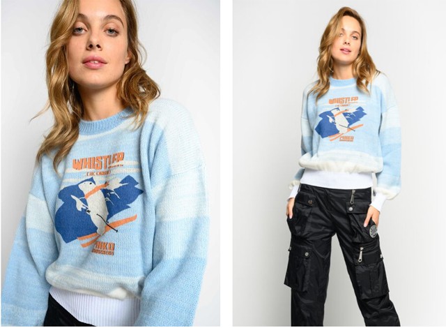 10. Indulhat a síszezon - Jegesmacis pulóver PINKO pinko.com