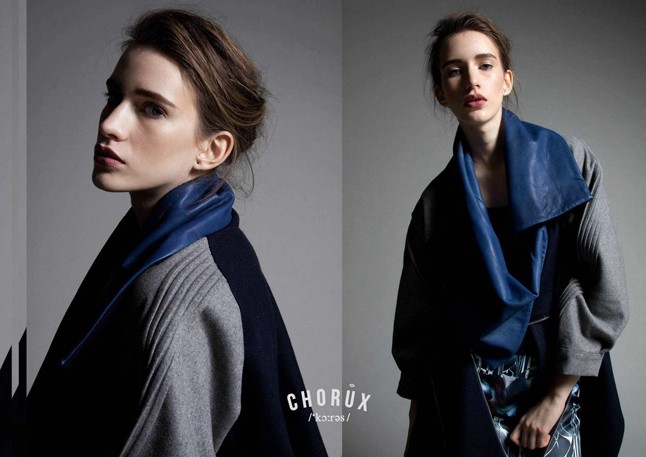 Szepesi Melinda a Chorux őszi-téli kampányában