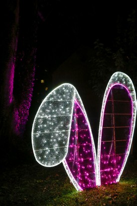 Alice Csodaországban elevenedik meg a Garden of Lights fényfiguráival a Füvészkertben