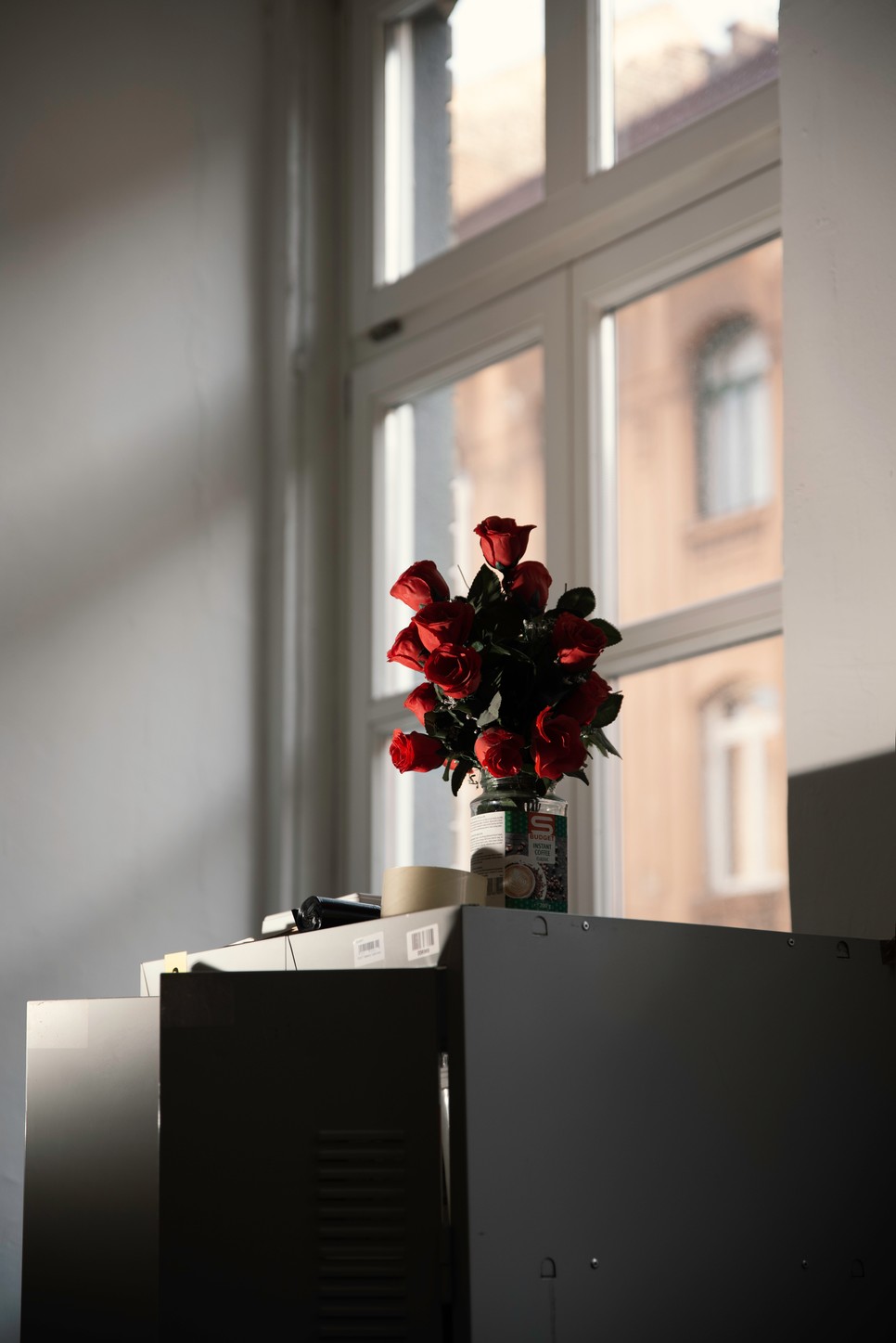 A hajléktalanságban élő nők életét dokumentáló képsorozat egyik képe