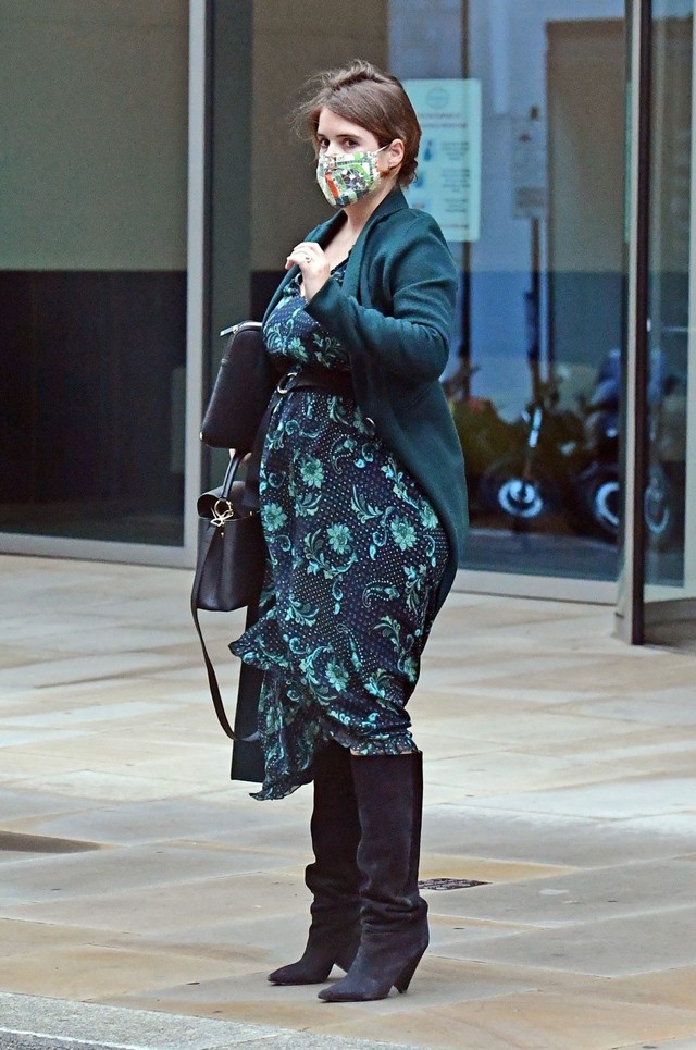 Most először láthattuk Eugénia hercegnő kerekedő pocakját