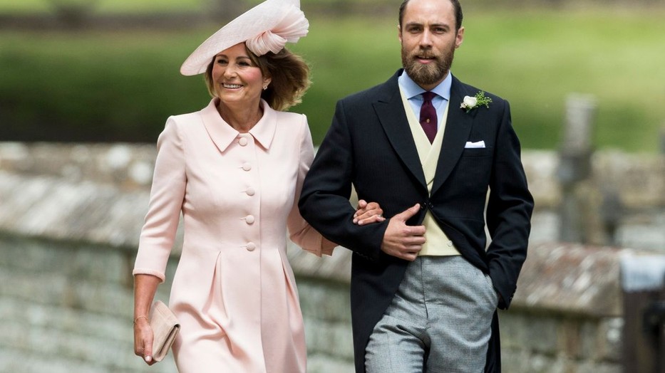 James Middleton 2017-ben testvére, Pippa Middleton esküvőjén