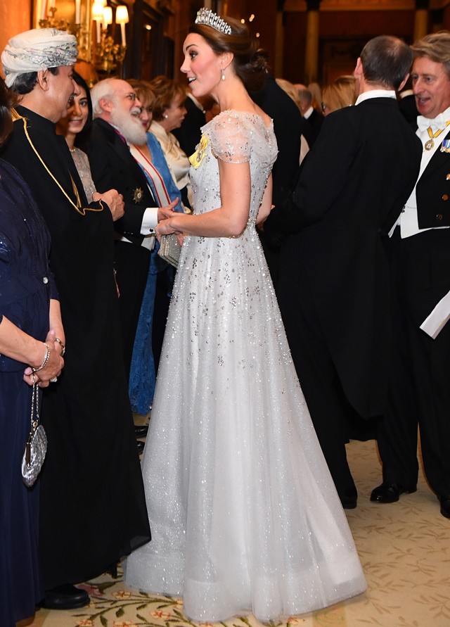 Kate Middleton diplomáciai fogadáson