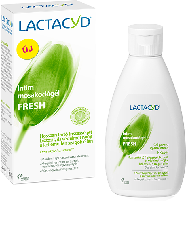 Lactacyd FRESH intenzíven frissítő mosakodógél 