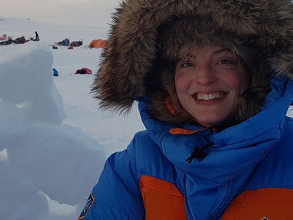 Kutyaszánon szelte át a sarkvidéket ez a magyar lány