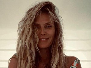 Heidi Klum gigacicivel maxolja ki a nászutat