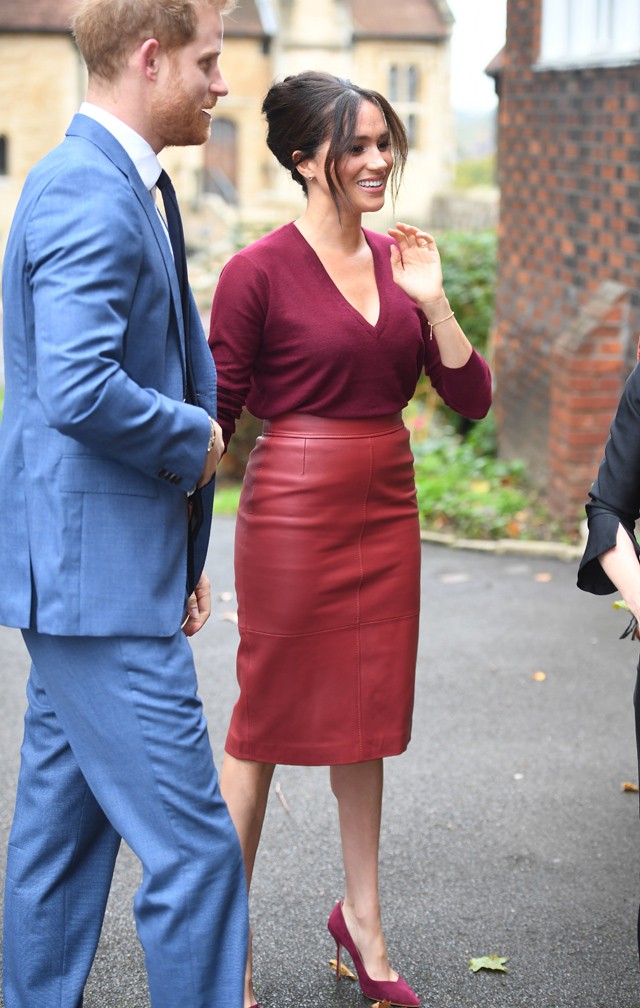 Meghan Markle évek óta erre a trendre esküszik, és ma is így tündökölt