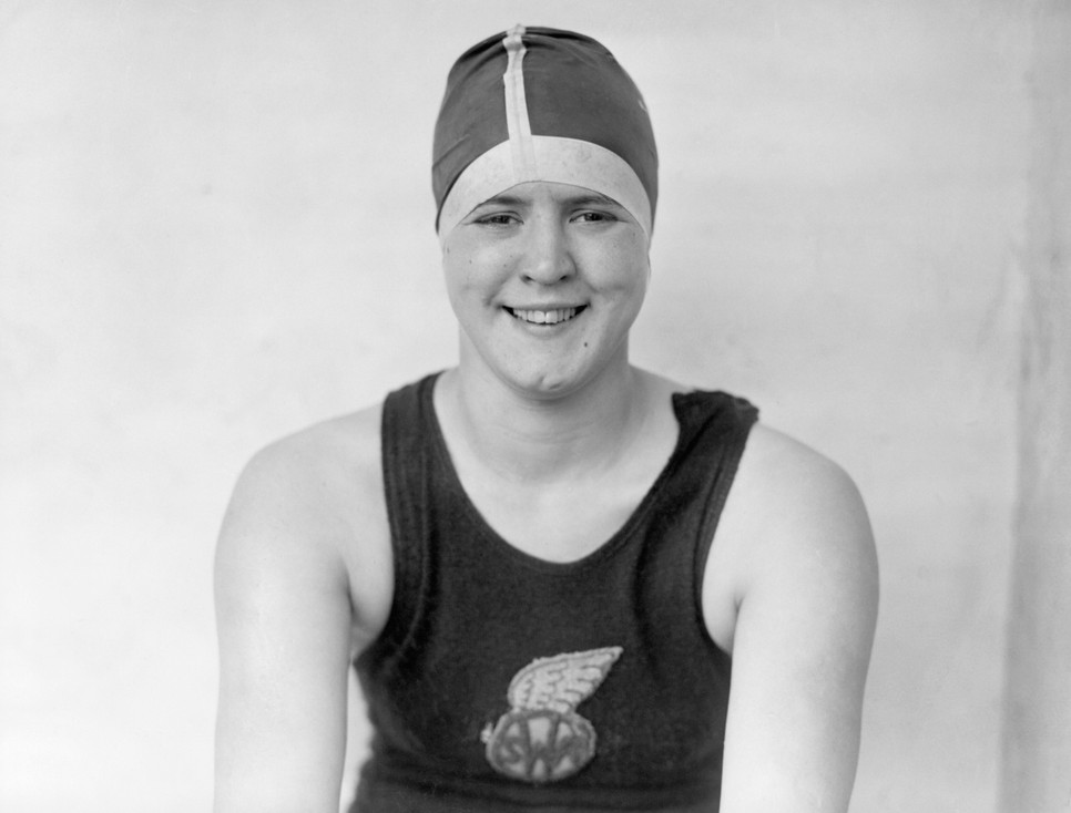 Gertrude Ederle volt az első nő, aki átúszta a La Manche csatornát