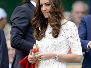 Álomszép csipkeruhában Kate Middleton Wimbledonban