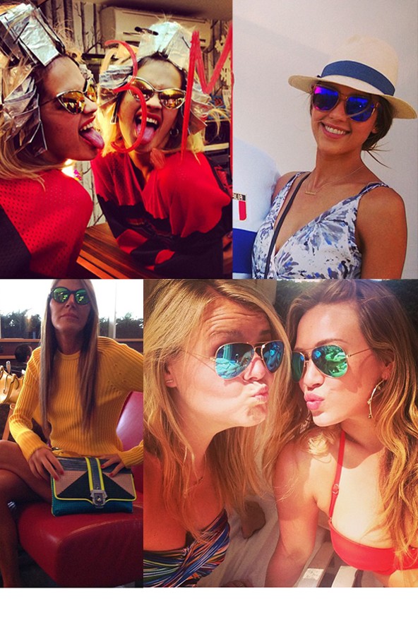 Viselj színes napszemüveget ősszel is!