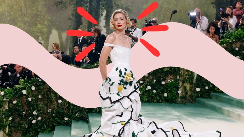 A hercegnő bob frizurához hűen, Gigi Hadid a Met-gálán hercegnőként jelent meg