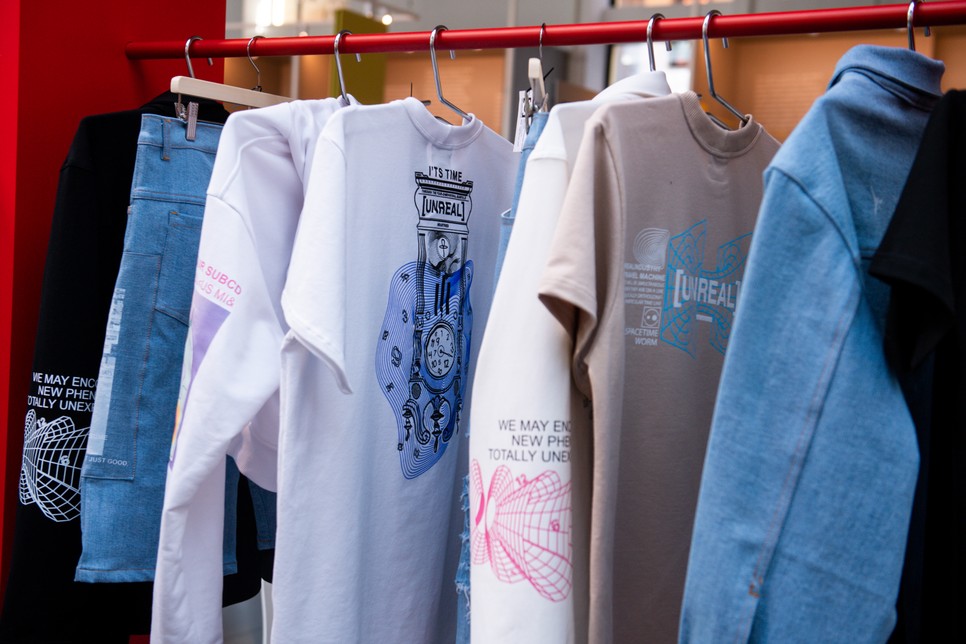 Az Unrealindustry kollekciója a milánói divathéten, a Budapest Select prezentációjában