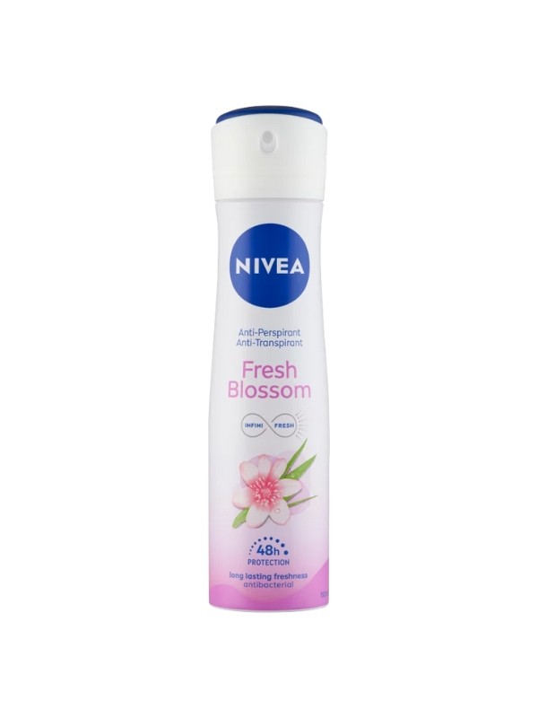Fresh Blossom izzadásgáltó spray NIVEA 980 Ft/150 ml (6,53 Ft/1 ml) az Ecofamily üzleteiben és online, GLAMOUR kuponnal 20% kedvezménnyel 784 Ft 