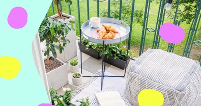 Ezekkel a bútorokkal és dekorelemekkel még a legapróbb balkon is oázissá válik