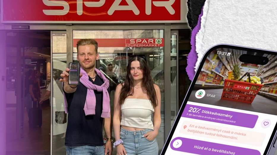 Megérkezett a SPAR és a Diverzum legújabb kollabja: ezentúl diákok százezrei vásárolhatnak kedvezményesen