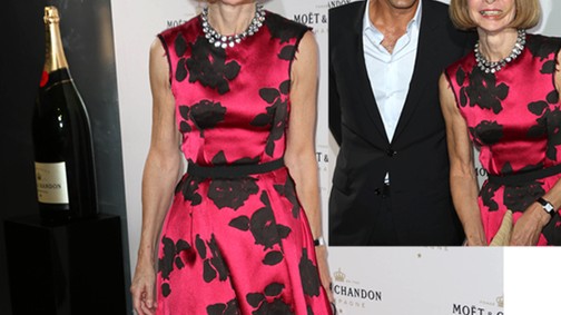 Anna Wintour kifogástalan koktélruhában