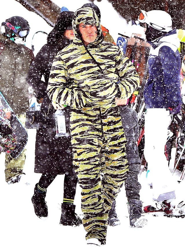 A síelésre kész Orlando Bloom