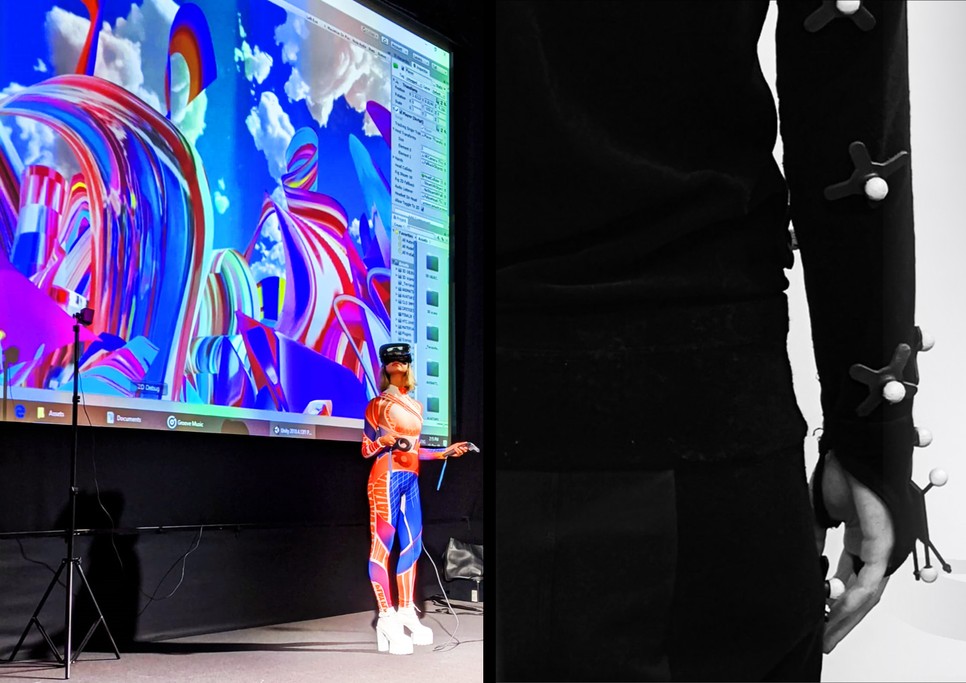 DFF Studio 2019 - Virtual Reality showcase in custom Motion Capture suit