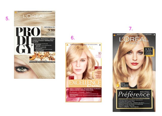 Szőke hajszín otthon?