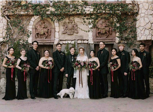 Egy gyönyörű, varázslatos esküvő, amit a Harry Potter világa inspirált