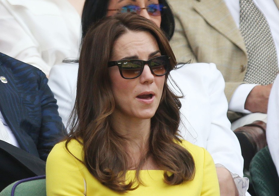kate middleton, roksanda ilcic, citromsárga, serena williams, wimbledon, tenisz