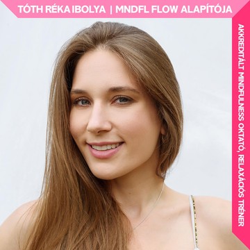 Kezdd a napot Réka Ibolyával, aki a mindfulness világán keresztül megmutatja, hogyan juthatsz el önmagad elfogadásához, egy örömteli és szabad áramláshoz önmagunkkal. Inspiráló előadás könnyen beépíthető praktikákkal, hogy meglásd minden pillanatban a jóságodat és azt, hogy szerethető vagy. 