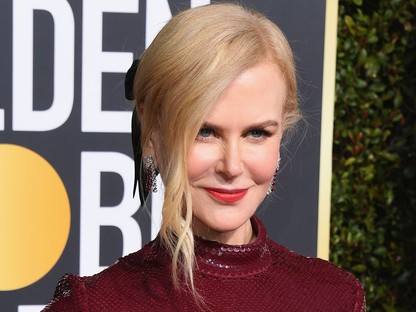 Nicole Kidman minden idoma tökéletesen kirajzolódott feszes ruhájában