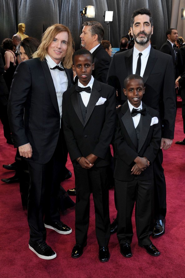 Jól öltözött kicsik és nagyok az Oscar-gálán