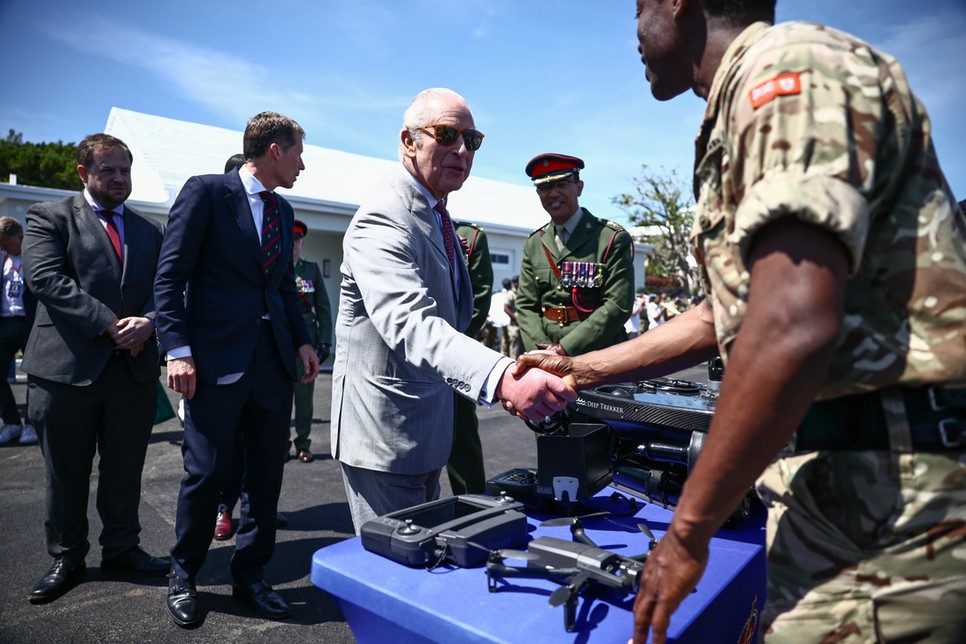 King Charles III Spends Final Day In Bermuda