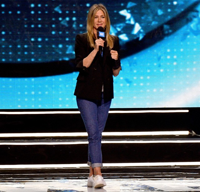 Jennifer Aniston először a szakítás után