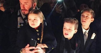 Harper Beckham már megint a divathét sztárja
