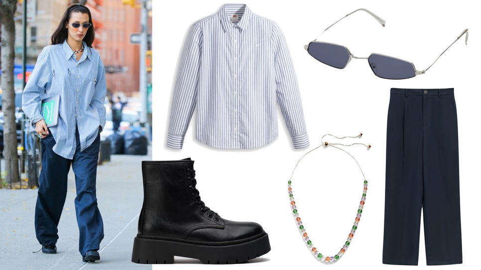 Ing LEVI'S levi.com, Nadrág HOUSE 9595 Ft, Nyaklánc MANGO 6595 Ft, Napszemüveg RESERVED 4995 Ft, Bakancs DEEZEE - CCC 14995 Ft