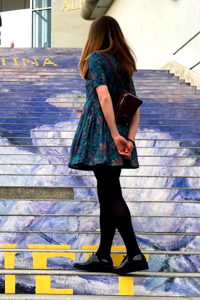 Különleges dologra emlékezteti Dobos Evelint a mai ruhája