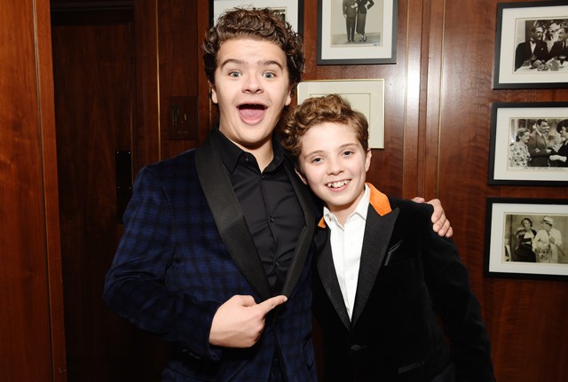 Gaten Matarazzo és Roman Griffin Davis a SAG backsatge-ében