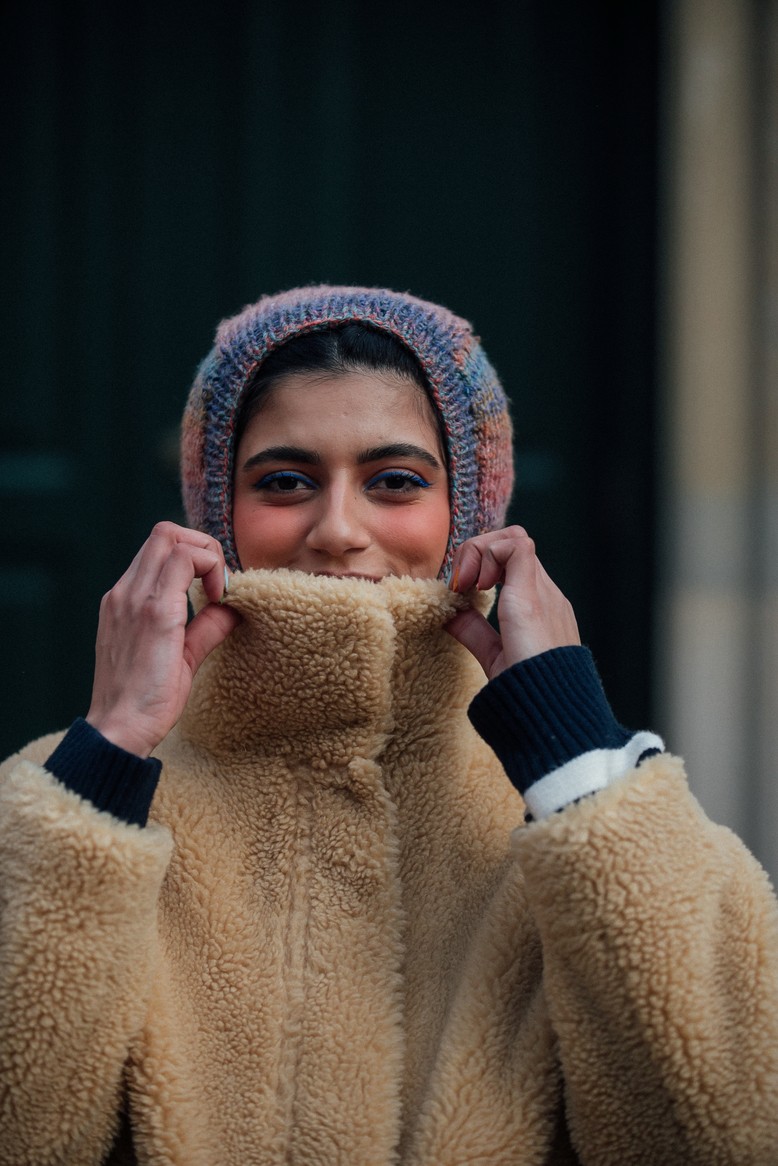 Egy télies viselet a Koppenhágai divathétről