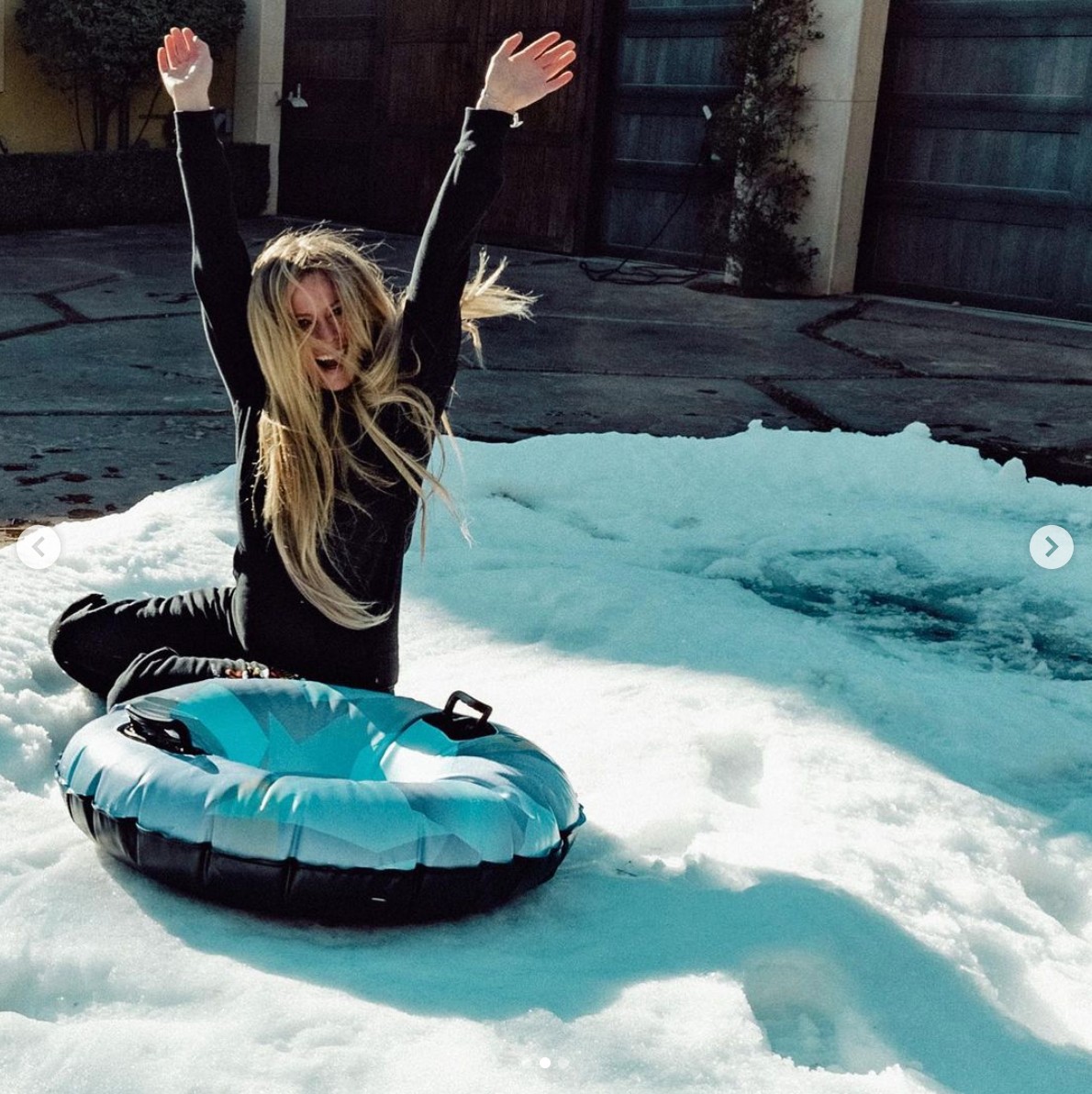 Ahol Avril Lavigne van, ott hó is van.