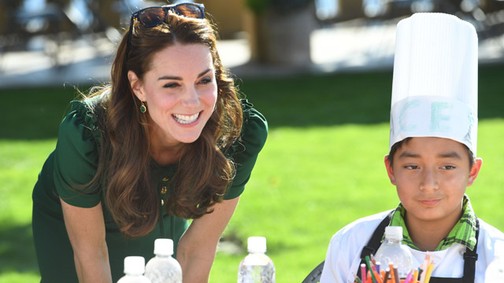 Zöld ruha ennyire szexi még sosem volt, mint most Kate Middletonon!