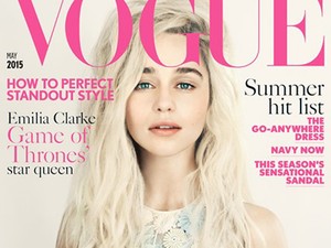 A Trónok harca szőkesége a Vogue címlapján