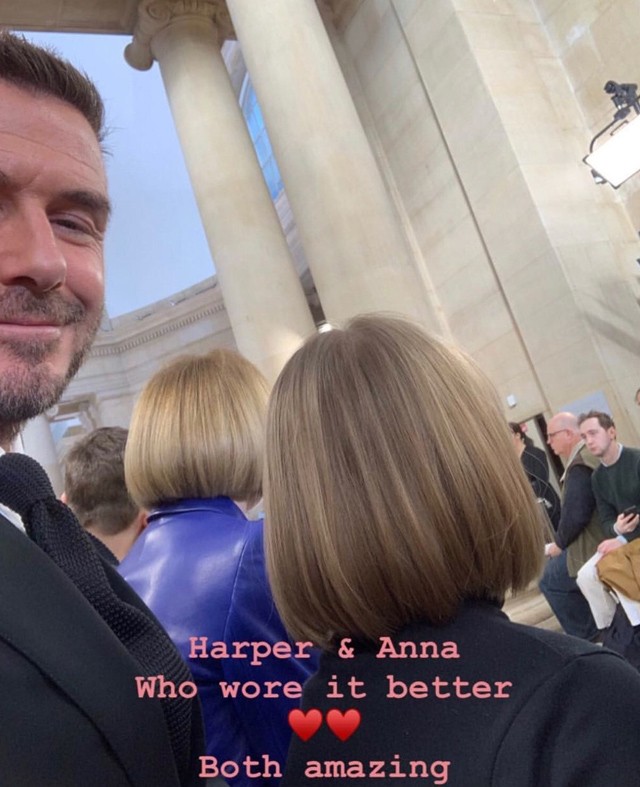 A kis Harper Beckham új frizurája a legzseniálisabb divatpillanat volt Londonban