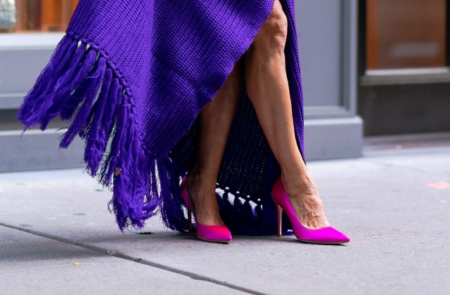 Sarah Jessica Parker rögtönzött divatbemutatóját látnod kell