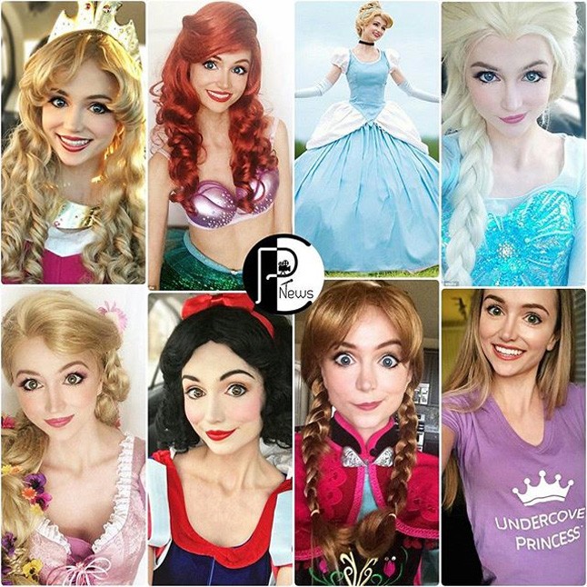 Le fog esni az állad az élő Disney hercegnőtől!