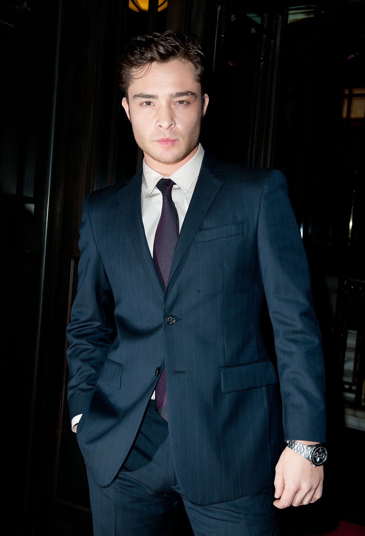 Ed Westwick 2011-ben az Evening Standard British Film Awards díjátadón Londonban.