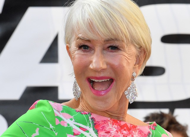 A hét sztárja a 73 éves Helen Mirren, aki a legcsodálatosabb és legvagányabb a vörös szőnyegen