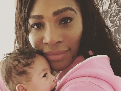 Olvadozni fogsz: Serena Williams kislánya írtó cuki! 