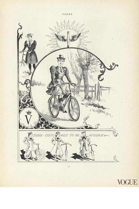 Harry McVickar illusztrációja, Vogue, 1894. április 26.