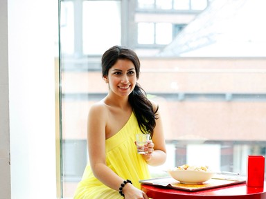 Radics Gigi könnyed ebéddel indítja a hetet