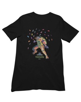 ÁLARCOS ÉNEKES GYERMEK FEKETE KLASSZIKUS PÓLÓ - TEKNŐS