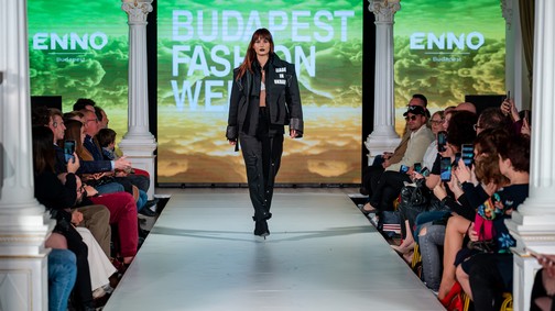 Az Ukrajnából érkező Enno bemutatója hatalmas sikert aratott a Budapest Fashion Weeken